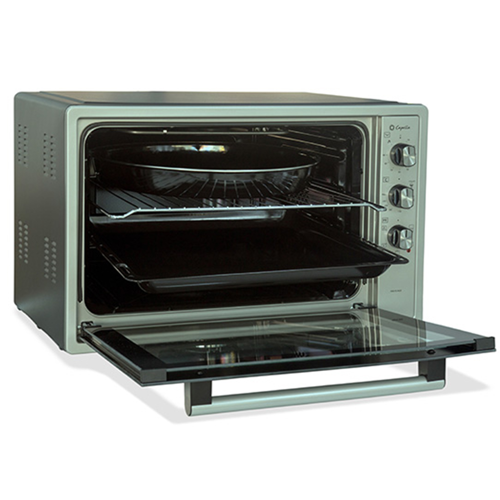 HORNO DE MESA ELÉCTRICO CAPELLA MIDI-70 PLATA 70L