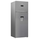 REFRIGERADOR BEKO RDNE455E30DZXBN INOX DISPENSER 406L TOTAL NOFROST