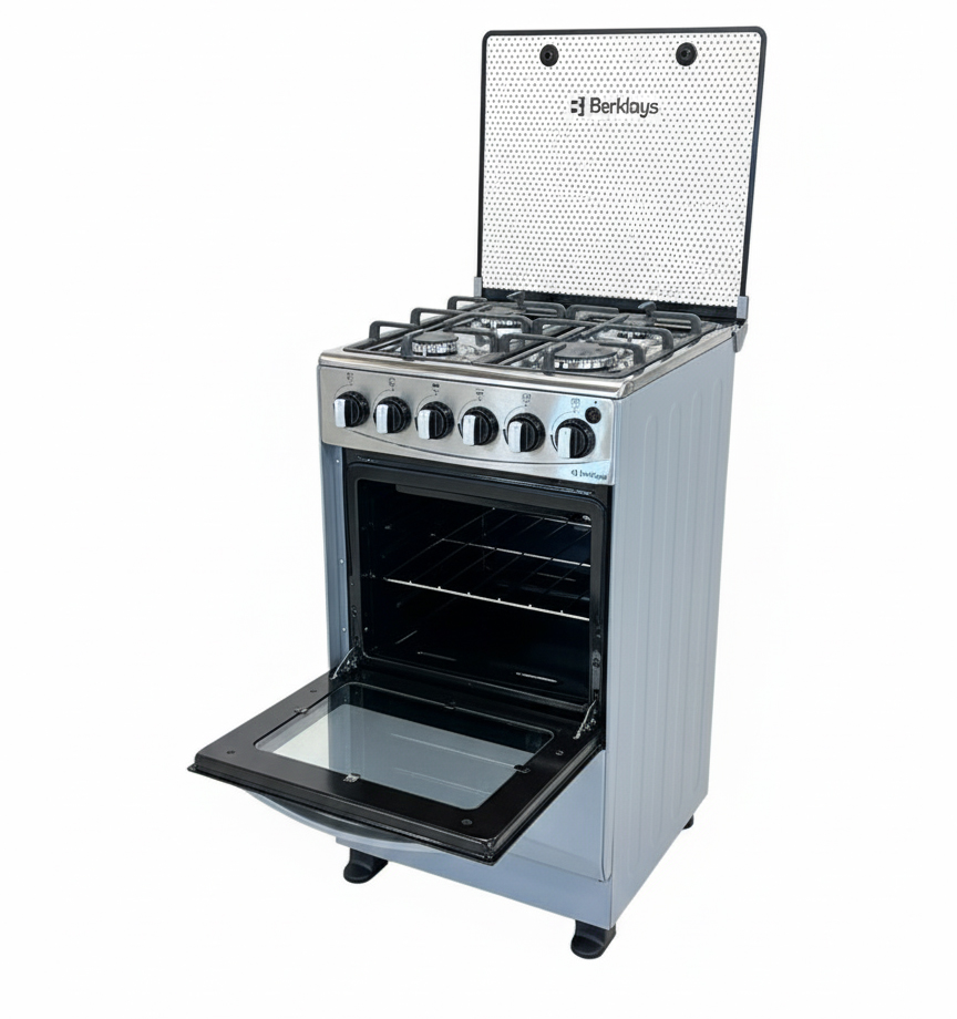 COCINA BERKLAYS BC554XCFIX 4 HORNILLAS INOX
