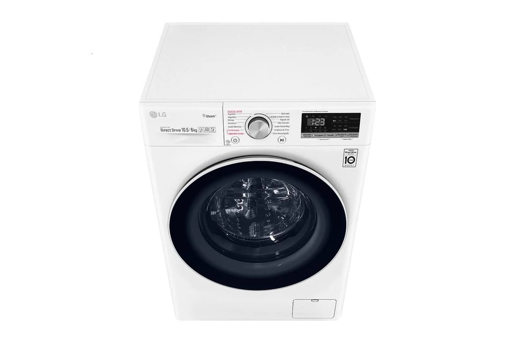 LAVADORA LG WD10WVC4S6 CARGA FRONTAL 10Kg