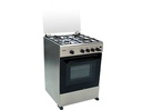 COCINA BENNO 50S-IG 4 HORNILLAS A GAS INOX 50 Cm