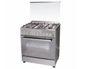 COCINA CAPELLA F2502 KGWH 5 HORNILLAS A GAS INOX 80 Cm
