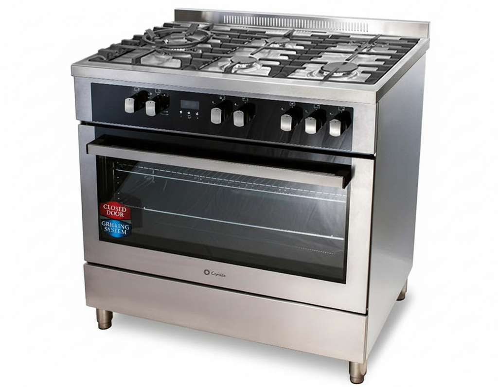 COCINA CAPELLA P9502 VGWM INOX 5H GAS SEMIPRO
