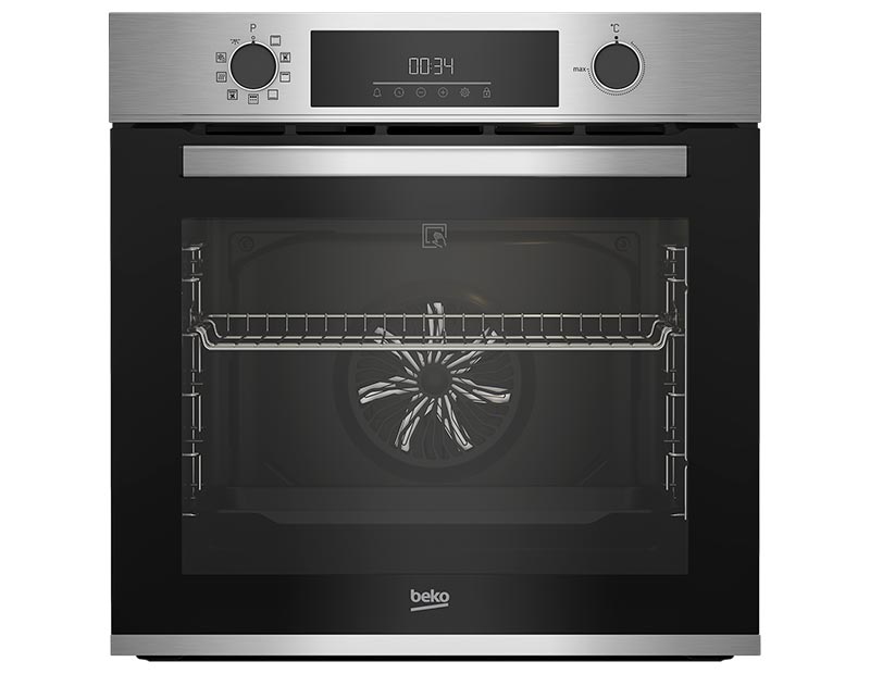 HORNO BEKO BBIE12300XP Negro EMPOTRABLE ELÉCTRICO 72L