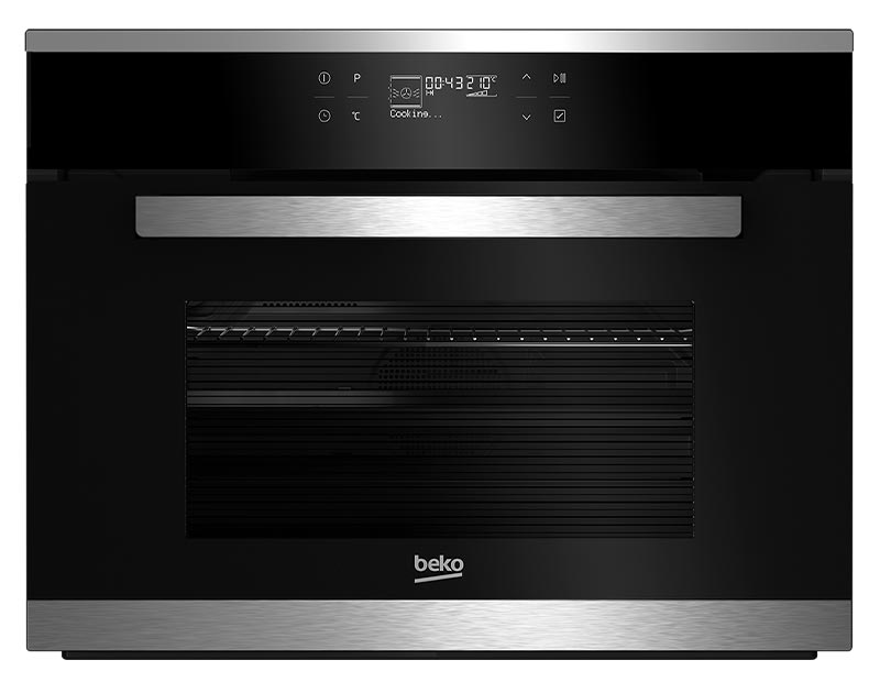 HORNO BEKO BCW15500XG 2 EN 1 HORNO/MICROONDAS ELÉCTRICO NEGRO 40 L PARA EMPOTRAR
