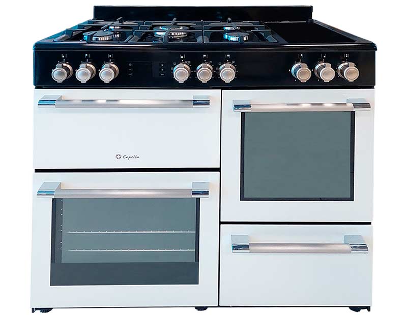 COCINA CAPELLA MFR0-1514102E 6 HORNILLAS 3 HORNOS ELÉCTRICOS 100 cm