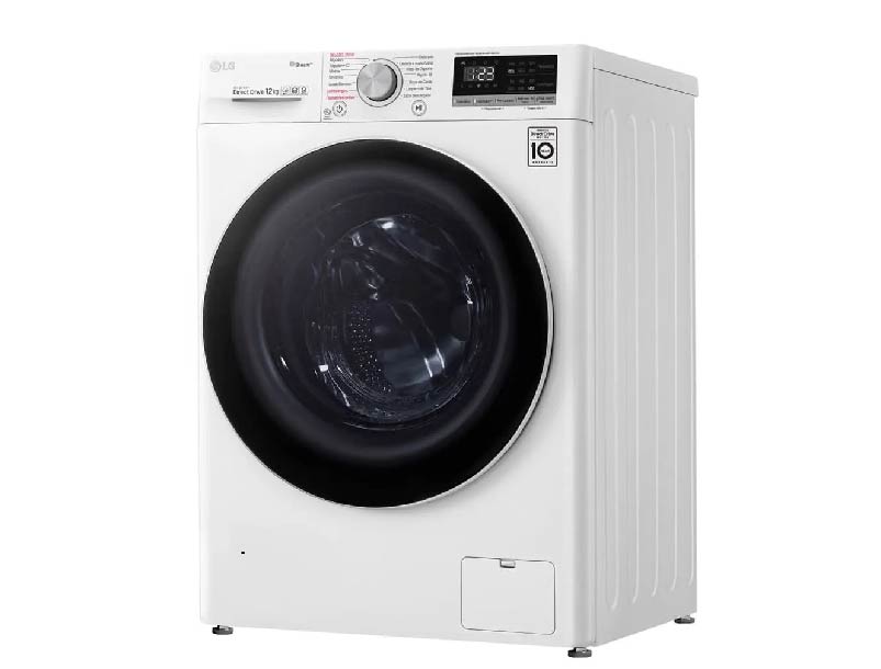 LAVADORA LG WM12WVC4S6 CARGA FRONTAL INVERTER BLANCO 12Kg