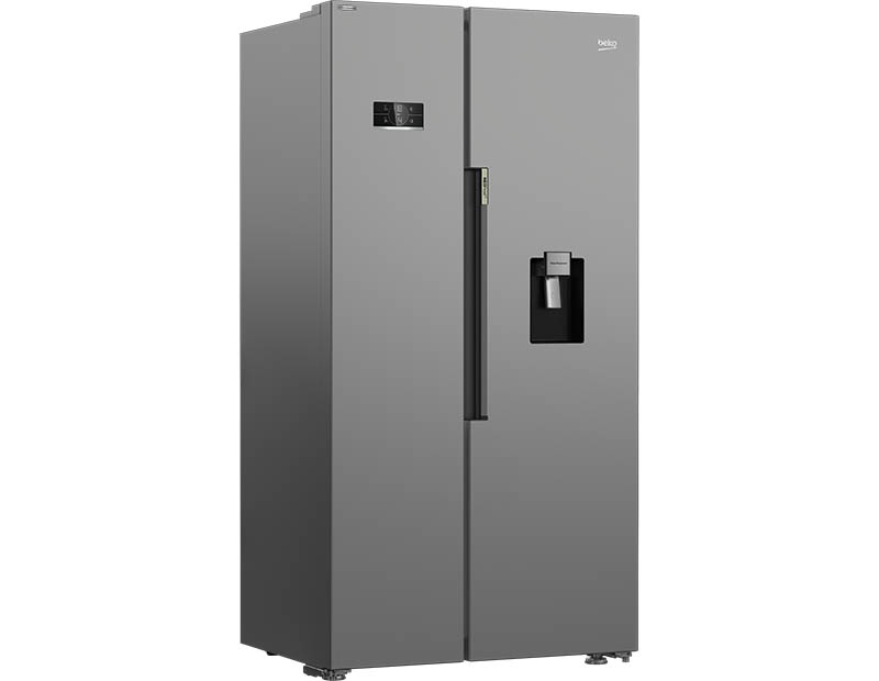 REFRIGERADOR BEKO GN163243XBN SIDE by SIDE WATERDispenser HARVESTFresh™ INOX 635 Lts
