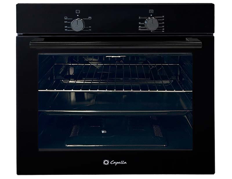 HORNO EMPOTRABLE CAPELLA BIO GLASS 60 Vidrio negro
