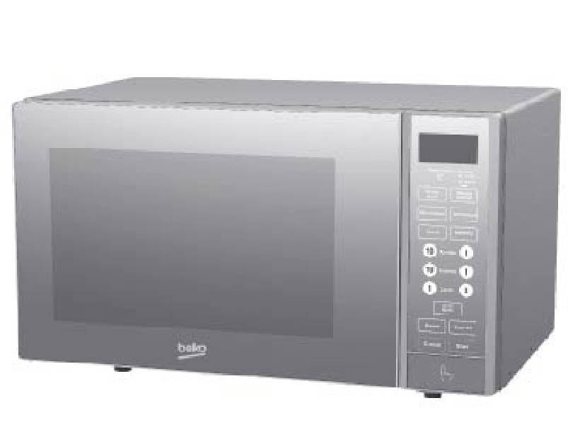HORNO MICROONDAS BEKO MGF 23330 S ELÉCTRICO SOBREMESA 23 Lts