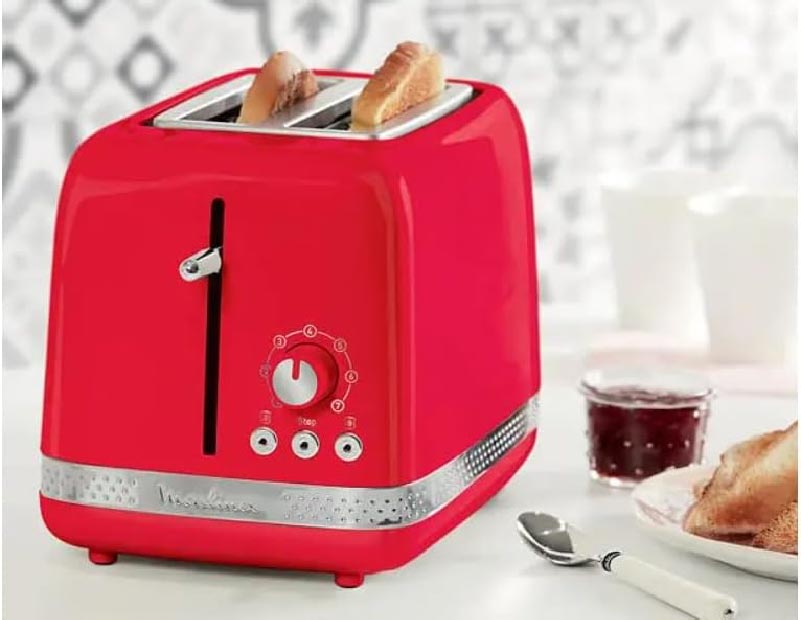 TOSTADOR SOLEIL MOULINEX LT300510 ROJO