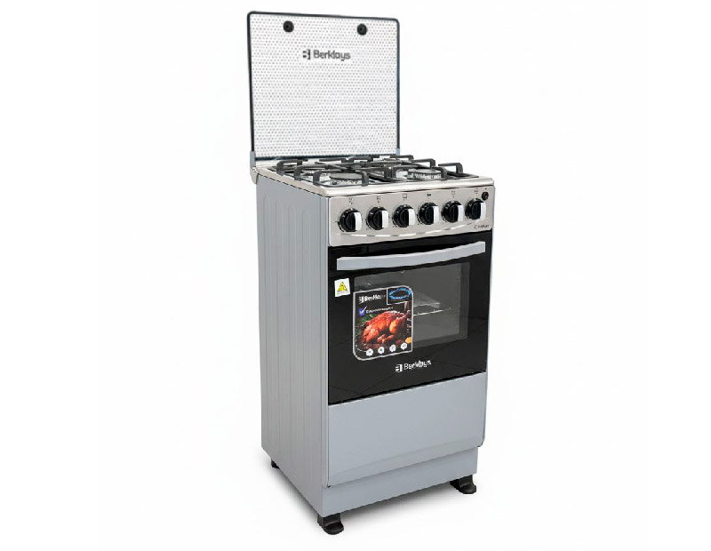 COCINA BERKLAYS BC554XCFIX 4 HORNILLAS A GAS INOX 50Cm