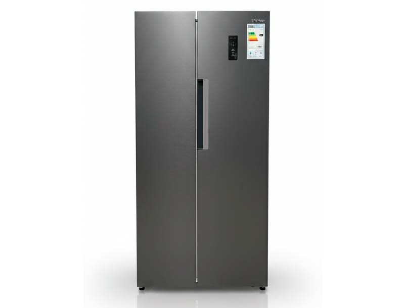 REFRIGERADOR BERKLAYS BSS453DI SIDE BY SIDE FRÍO SECO CON AI NEGRO 444Lts
