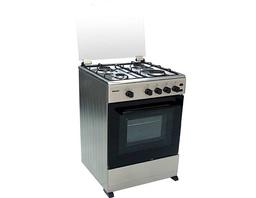 [BECO50SIG] COCINA BENNO 50S-IG 4 HORNILLAS PLATA-50 CM GAS