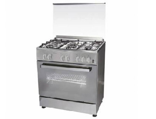 [CACOF2502KGWH] COCINA CAPELLA F2502 KGWH 5 HORNILLAS A GAS INOX 80 Cm
