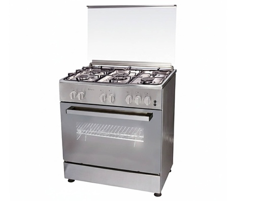 [CACOF2502KGWH] COCINA CAPELLA F2502 KGWH 5 HORNILLAS A GAS INOX 80 Cm