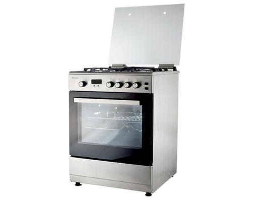 [CACOF6402ZGRIG] COCINA CAPELLA F6402 ZGRIG 4 HORNILLAS A GAS INOX 60 Cm