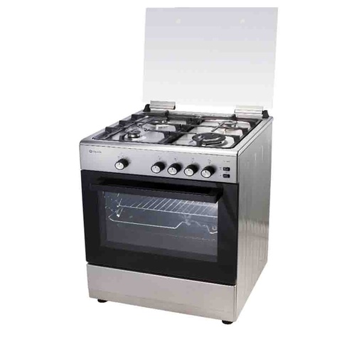 [CACOF6402ZGRR] COCINA CAPELLA F6402 ZGRR 4 HORNILLAS A GAS INOX 60Cm