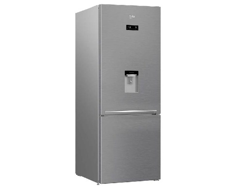 [BKRERCNE560E40DZXBN] REFRIGERADOR BEKO RCNE560E40DZXBN DOS PUERTAS INVERTIDO FRÍO SECO WATERDispenser INOX 500 Lts