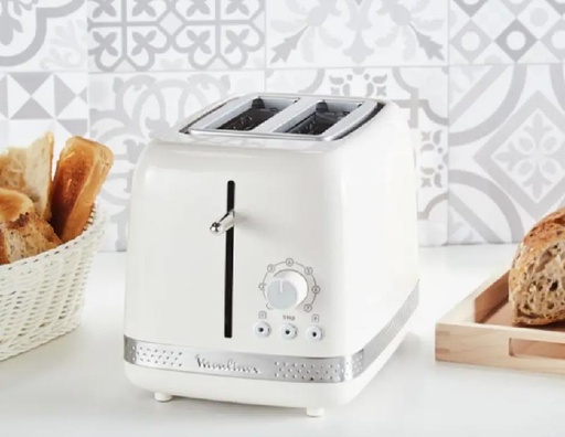 [MOPELT300A10] TOSTADOR SOLEIL MOULINEX LT300A10 IVORY DE 2 RANURAS 850 W BLANCO