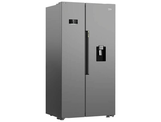 [BKREGN163243XBN] REFRIGERADOR BEKO GN163243XBN SIDE by SIDE WATERDispenser HARVESTFresh™ INOX 635 Lts