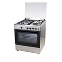 COCINA CAPELLA F6402 ZGRR 4 HORNILLAS A GAS INOX 60Cm