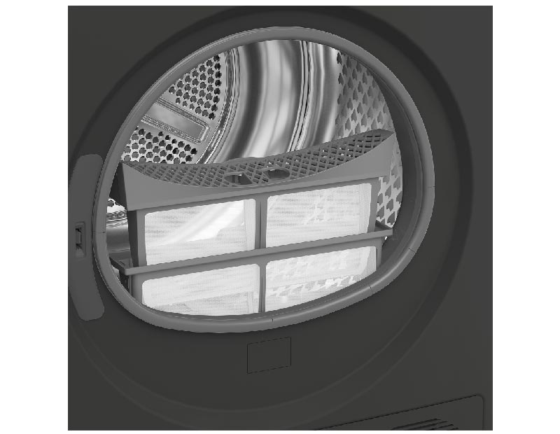 SECADORA DE ROPA BEKO B5T66230WM 12Kg Gris