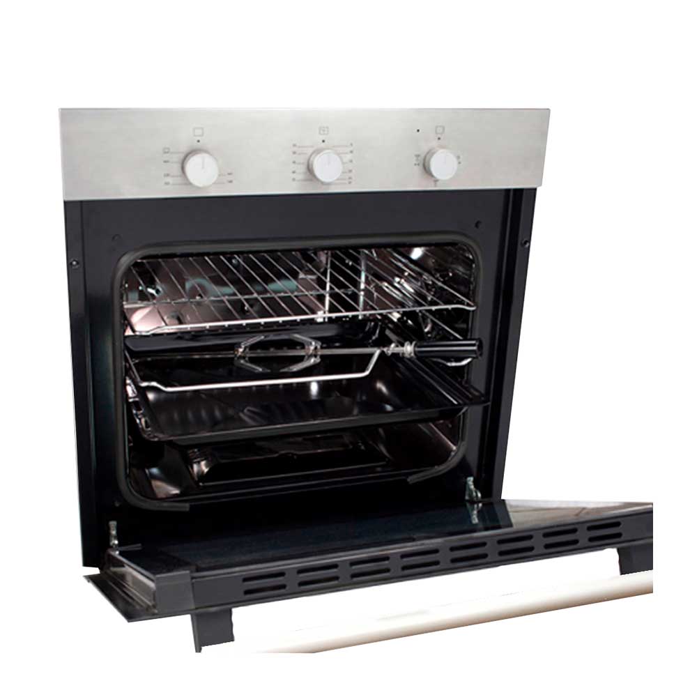 HORNO CAPELLA B6002 ZMRM GAS INOX T/MANUAL PARA EMPOTRAR