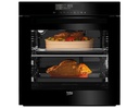 HORNO BEKO BVR 34500 BGMS ELÉCTRICO 80L PARA EMPOTRAR SPLIT&amp;COOK