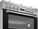 COCINA BEKO BFC916GMX1 5 HORNILLAS INOX A GAS SEMI PRO