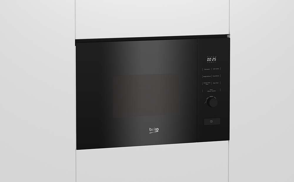 HORNO MICROONDAS BEKO EMPOTRABLE BMGB 20212 B Negro 20L