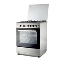 COCINA CAPELLA F6402 ZGRIG 4H INOX GAS TRIPLE LLAMA