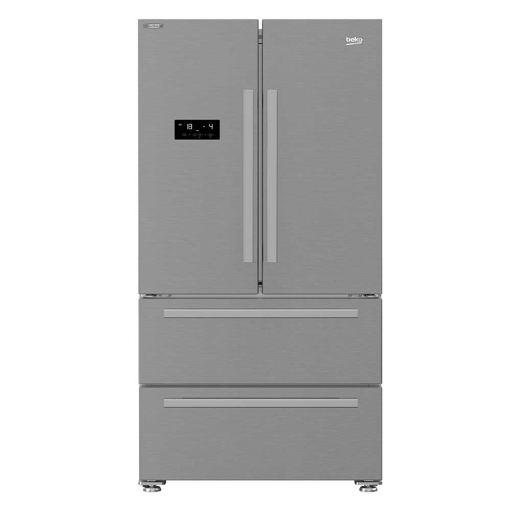 REFRIGERADOR BEKO GNE60531XN MULTIPUERTA INOX 605L HARVESTFRESH