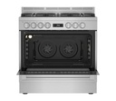 COCINA BEKO BFC916GMX1 5 HORNILLAS INOX A GAS SEMI PRO