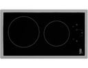 ENCIMERA BEKO ELÉCTRICA HDMC 32400 TX 2 Hornillas para empotrar Negro