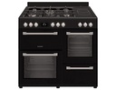 COCINA CAPELLA RDYGE1060CMB/E  100 cm 6 Hornillas 3 Hornos eléctricos Negro