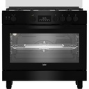 COCINA BEKO BGGR 11225 5 HORNILLAS A GAS NEGRO 90Cm