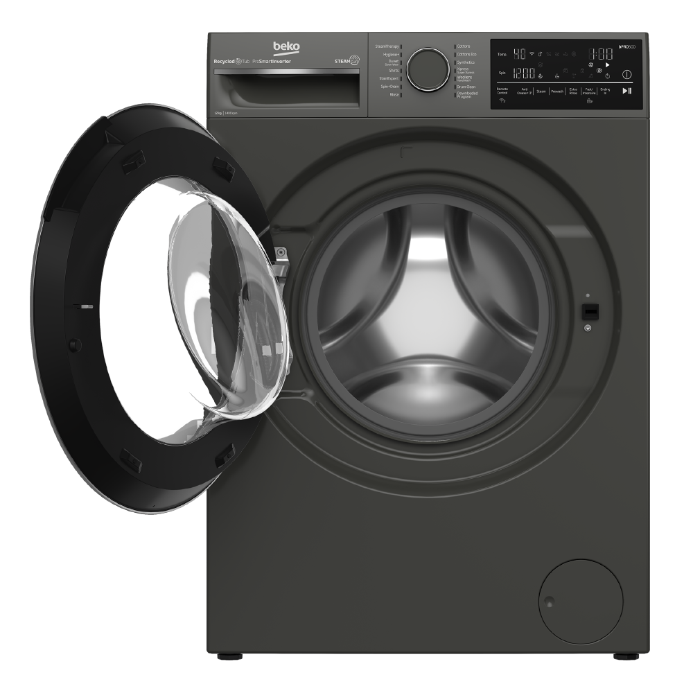 LAVADORA BEKO B3WFU51240MCI CARGA FRONTAL GRIS 12 Kg