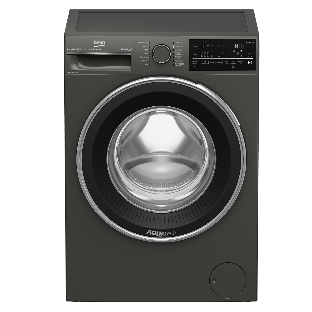 LAVADORA BEKO B3WFU51240MCI CARGA FRONTAL GRIS 12 Kg