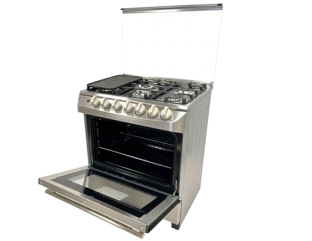 COCINA BERKLAYS BC80G5PROX5 Inox 5h 77Cm