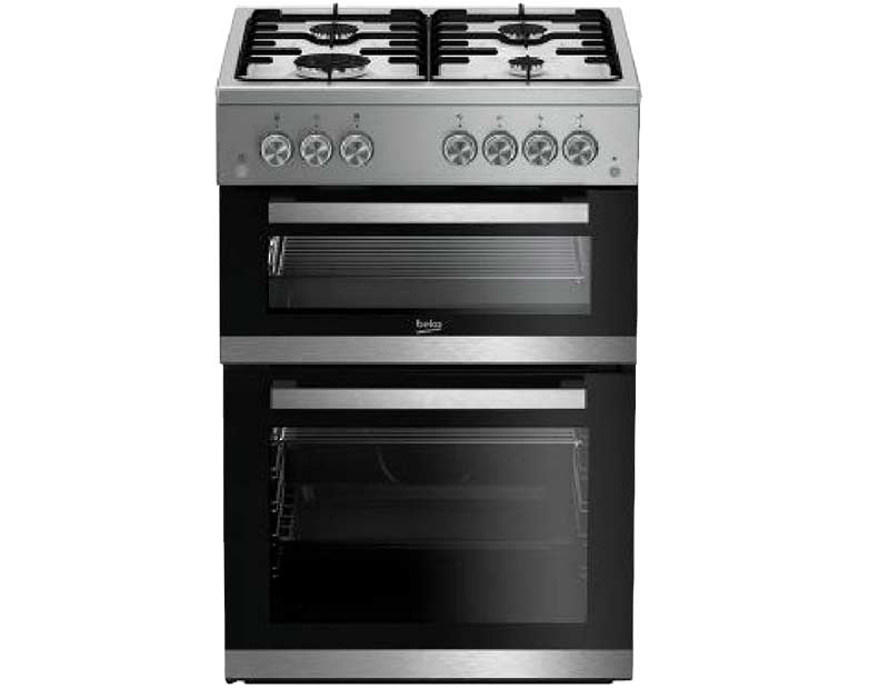 COCINA BEKO FDG81120GXS 4 HORNILLAS A GAS INOX 60 Cm