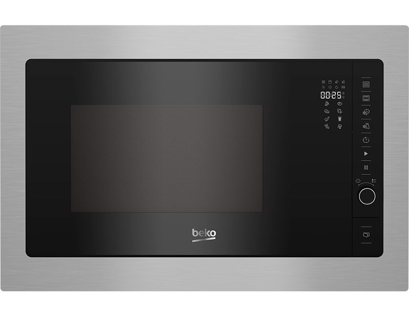 HORNO MICROONDAS BEKO DE MESA Y EMPOTRABLE BMOB 20231 BG Negro 20L