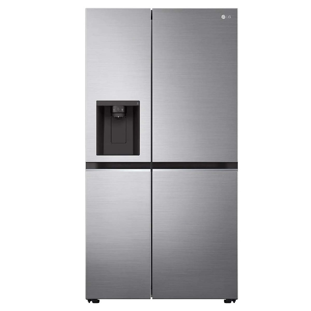 REFRIGERADOR LG GS66SPP SIDE BY SIDE Platinum silver 637L