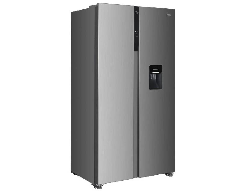 REFRIGERADOR BEKO GNO5322WDXPN SIDE by SIDE FRÍO SECO WATERDispenser INOX 529Lts