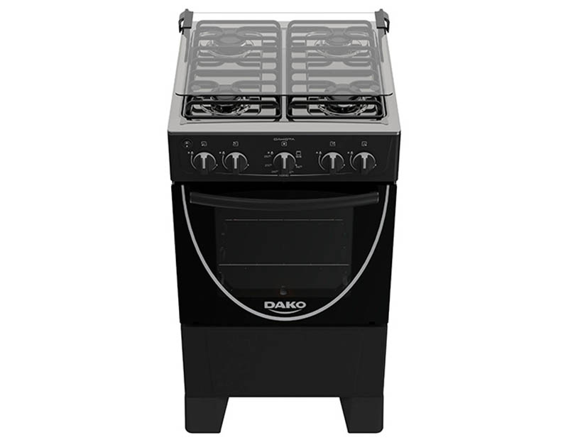 COCINA DAKOTA 300001324 Negra con grill 4H