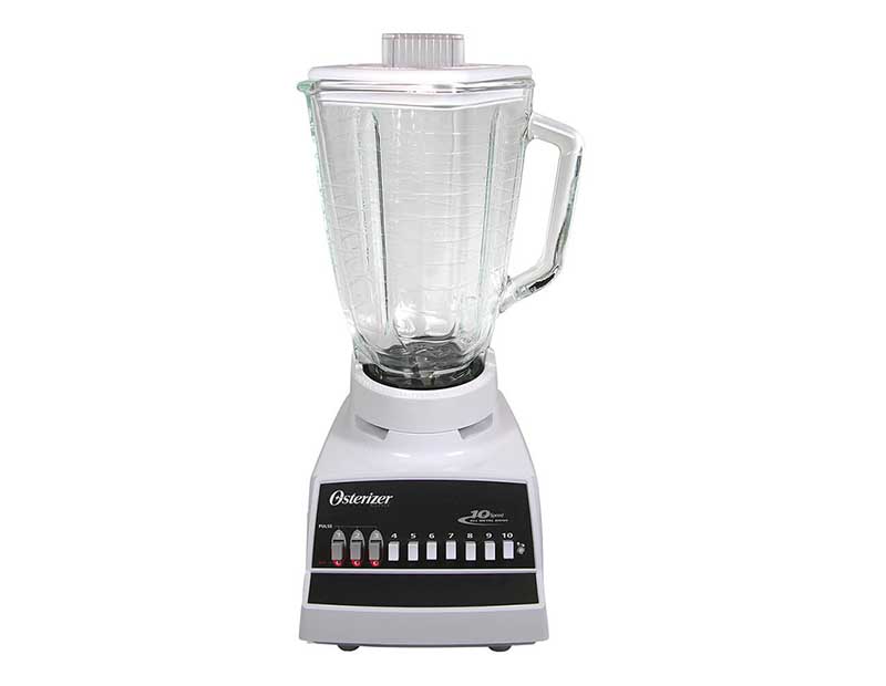 LICUADORA OSTER 4172 Tradicional blanco 10 velocidades 300w 1,25 Lts