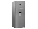 REFRIGERADOR BEKO RDNE455E40DXBN DOS PUERTAS FRÍO SECO WATERDISPENSER HARVESTFresh™ INOX 455Lts