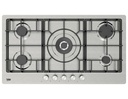 ENCIMERA BEKO HIMW 95226 SXEL 5 HORNILLAS A GAS PARA EMPOTRAR INOX 91Cm