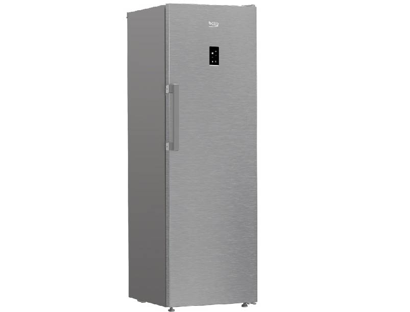 CONGELADOR VERTICAL BEKO B3RMFNE314XB 1 PUERTA FRÍO SECO INOX 286Lts