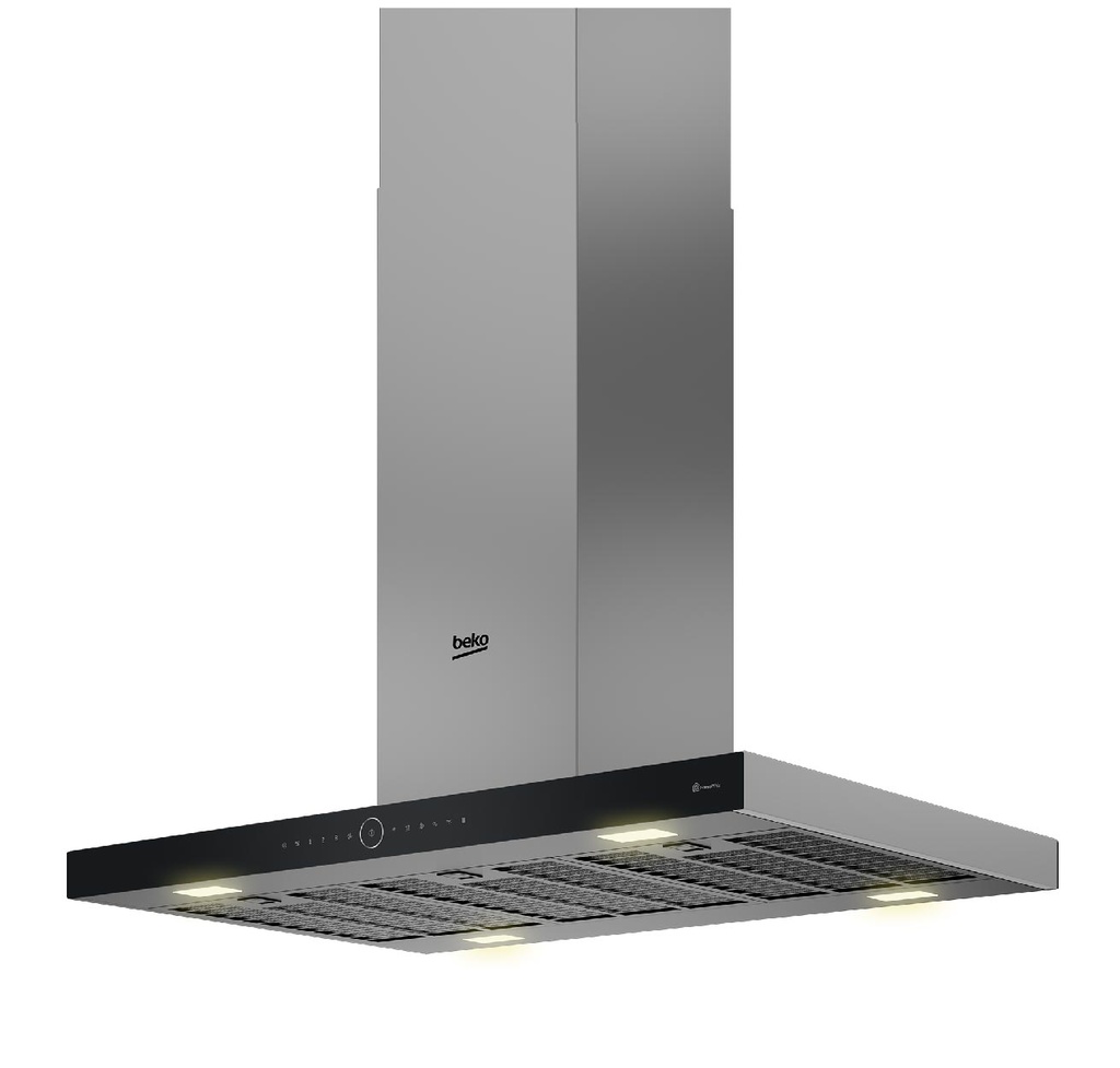 EXTRACTOR BEKO BHCI98841BBHSI ISLA INOX 90 Cm